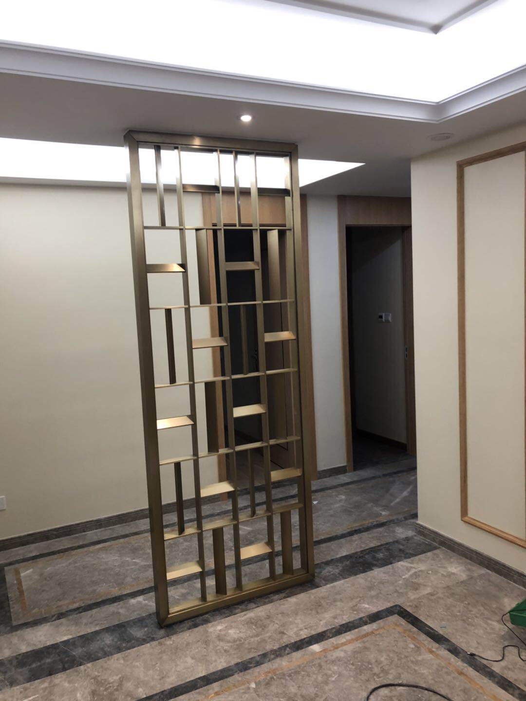 不銹鋼屏風(fēng)工程案例